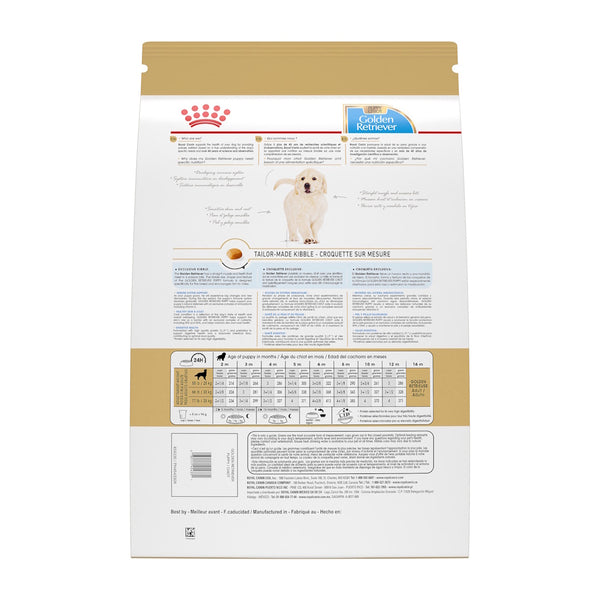 CHIOT GOLDEN RETRIEVER – nourriture sèche pour chiots, 13.6 kg, (30 lb)