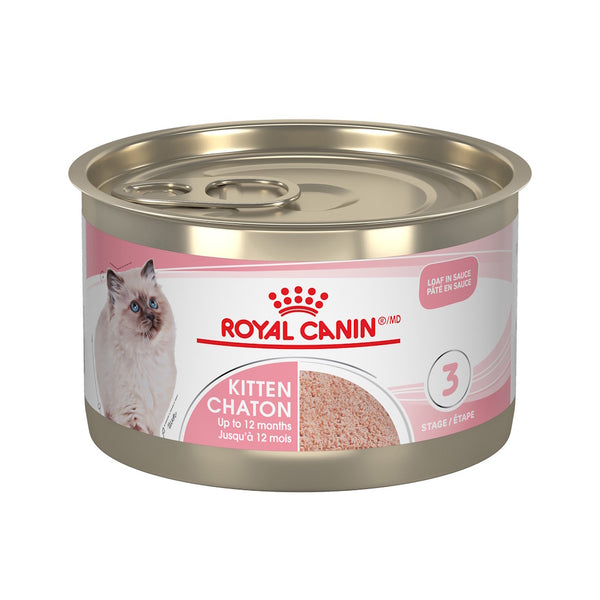 CHATON PÂTÉ EN SAUCE - nourriture en conserve pour chatons - Emballage de 12 boîtes, 85 g, (3 oz)