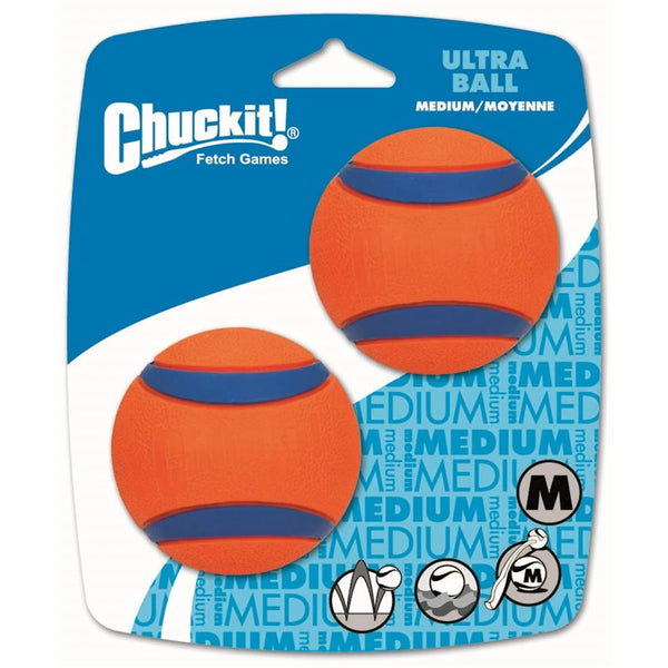 Balle Ultra paquet de 2 compatible avec lance-balles pour chien