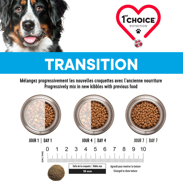 Nourriture pour chien, adulte, moyenne et grande races - poulet