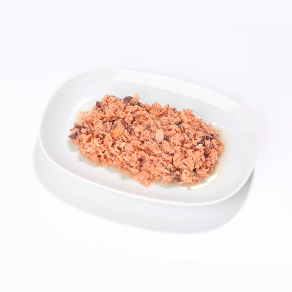 Nourriture humide pour chat HQS Natural - truite et thon au bouillon 70 g