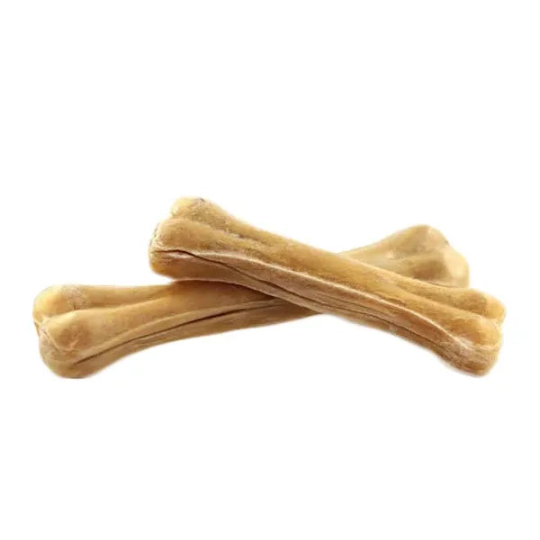 Os de cuir pour chien - os pressés