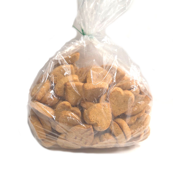 Gâteries pour chien, sans grains, biscuits en vrac bacon et pommes