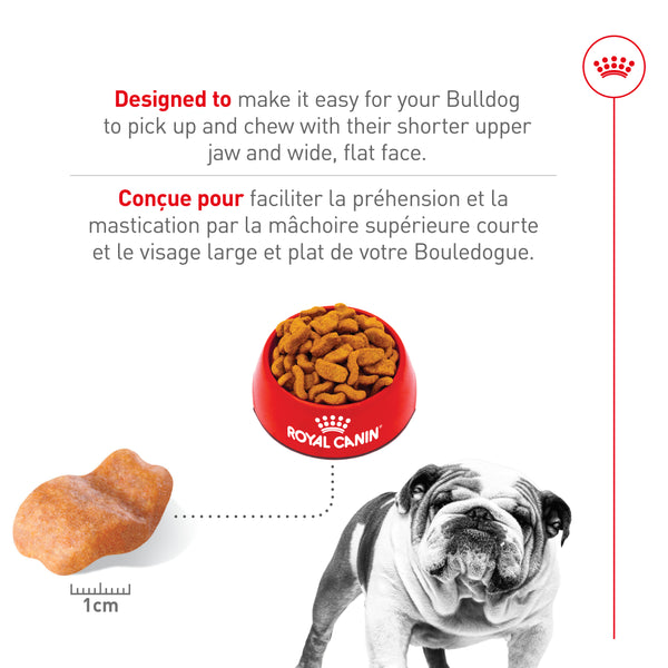 BOULEDOGUE ADULTE – nourriture sèche pour chiens, 13.6 kg, (30 lb)