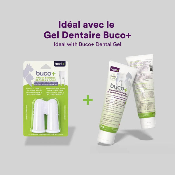 Brosse à dents pour doigt pour chiens et chats