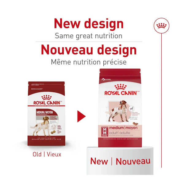 MOYEN ADULTE – nourriture sèche pour chiens
