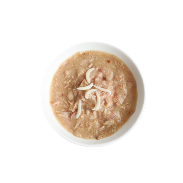 Repas gourmand au lait de chèvre, thon et éperlan pour chats 70 g