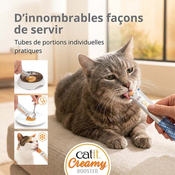 Gâteries pour chat booster poulet senior paquet 5