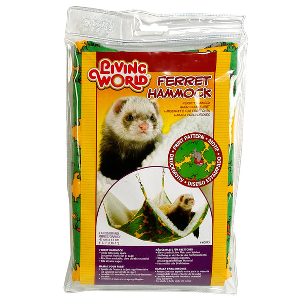 Hamac pour furets, vert, grand, 41 cm (16 po)