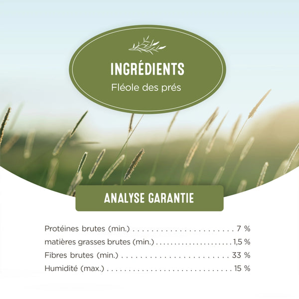 Foin pour petits animaux Fléole des prés, 560 g (20 oz)
