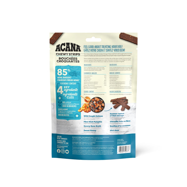 Gâteries pour chien Bouchées croquantes au saumon 113 g