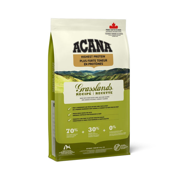 Nourriture pour chien Grasslands Protéines+