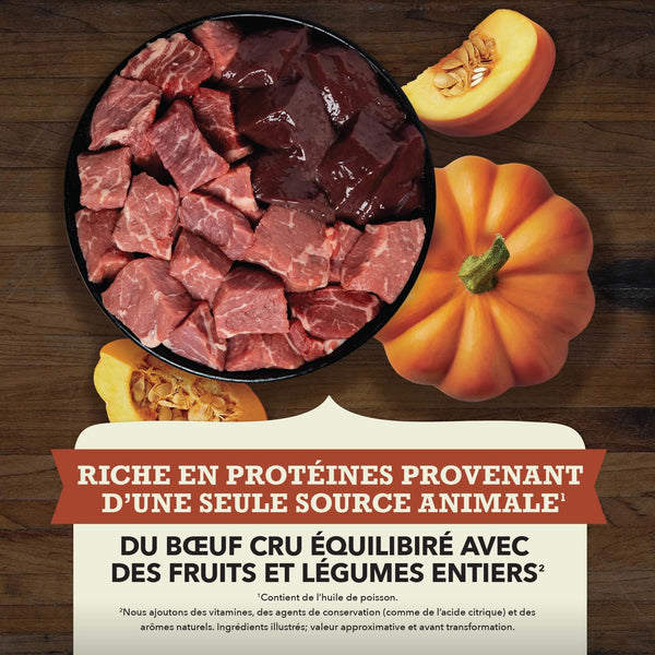 Nourriture sèche pour chien Simple Boeuf avec Citrouille 10.8 kg