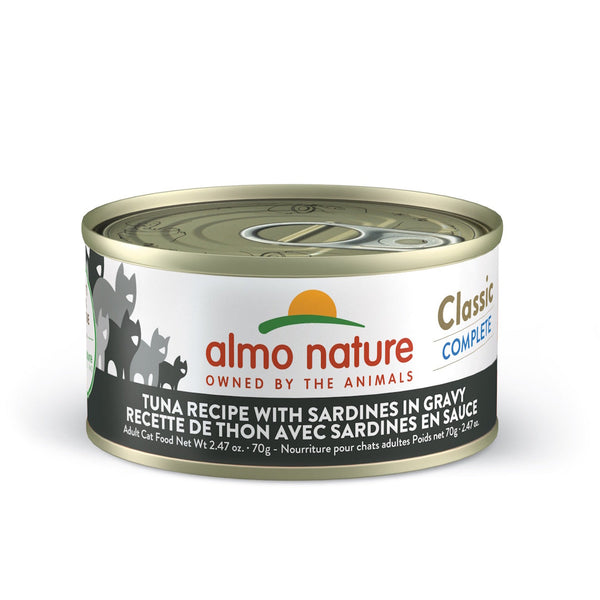 Nourriture humide pour chat Classic Complete - thon avec sardines en sauce