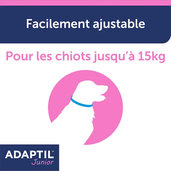 Adaptil collier calmant pour chien junior