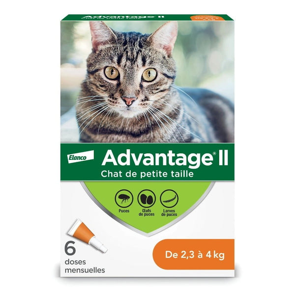 Traitement topique contre les puces pour chat de 4 kg et plus