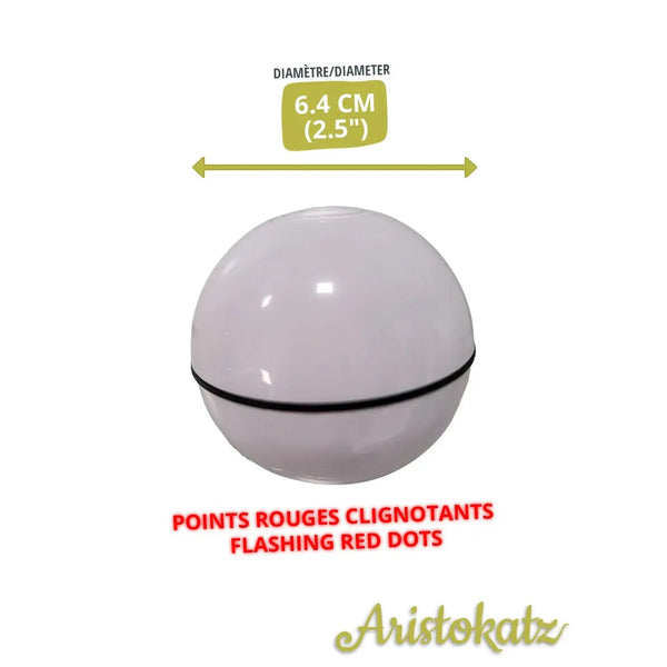 Balle intelligente rechargeable pour chat