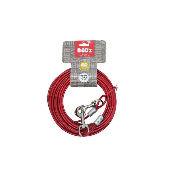 Câble d'attache pour chiens jusqu'à 60 lb