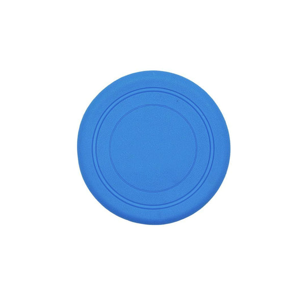 Jouet en caoutchouc pour chien - disque volant flexible, couleurs assorties