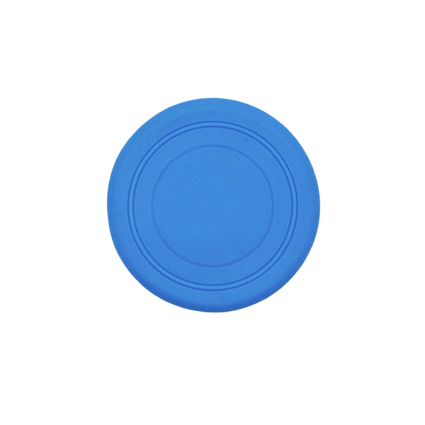 Jouet en caoutchouc pour chien - disque volant flexible, couleurs assorties