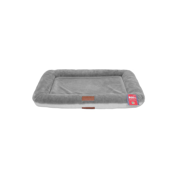 Lit pour chien réversible 4 saisons, fraîcheur & confort - gris boréal