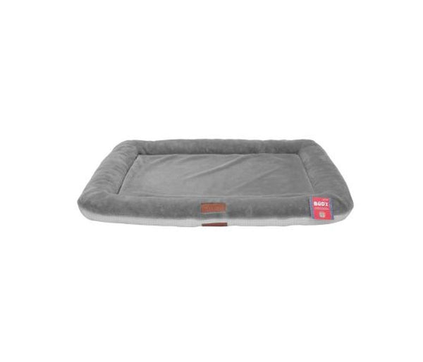 Lit pour chien réversible 4 saisons, fraîcheur & confort - gris boréal