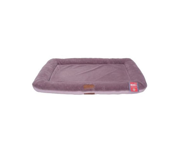 Lit pour chien réversible 4 saisons, fraîcheur & confort - rose mauve