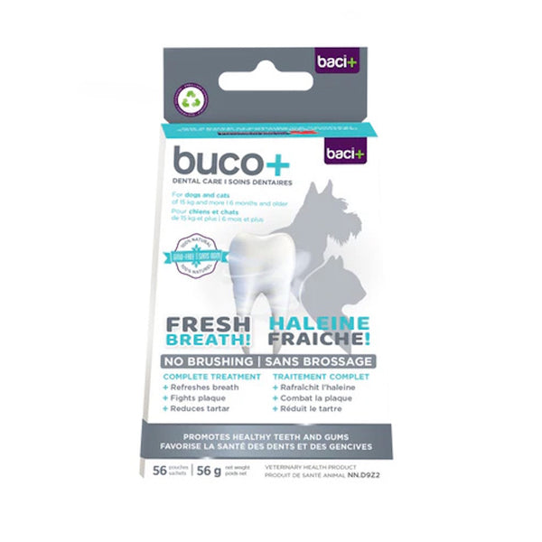 Buco+ pour moyen et grand chien 150 mg Traitement complet 56g