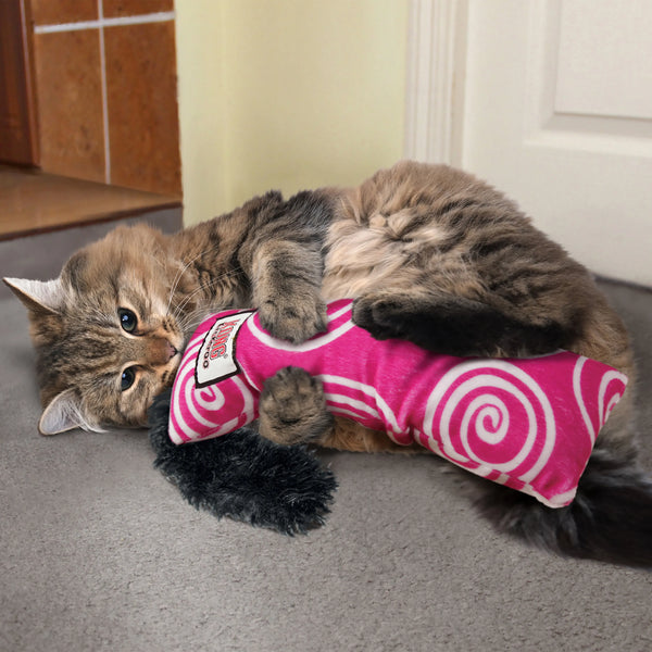 Jouet pour chats “Kickeroo” mofif tourbillons