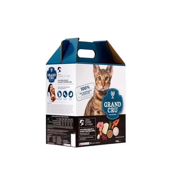 Grand Cru nourriture pour chat tout stade de vie - terre et mer