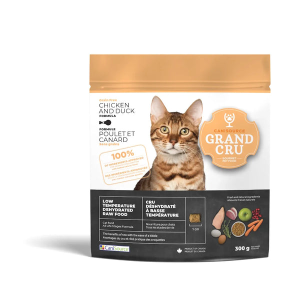 Grand Cru nourriture pour chat tout stade de vie, sans grains - poulet et canard
