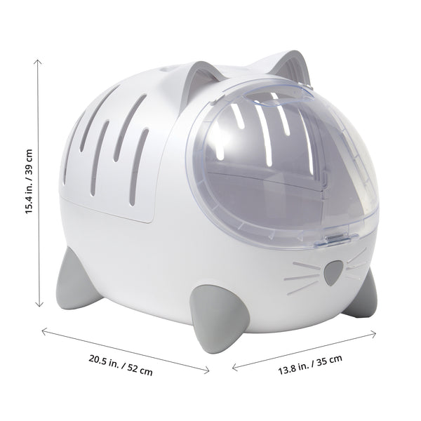 Catit PIXI Mio Lit et cage de transport 2 en 1 pour chats