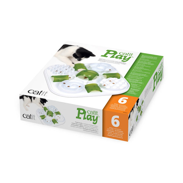 Jeu Casse-tête à gâteries pour chats Catit Play