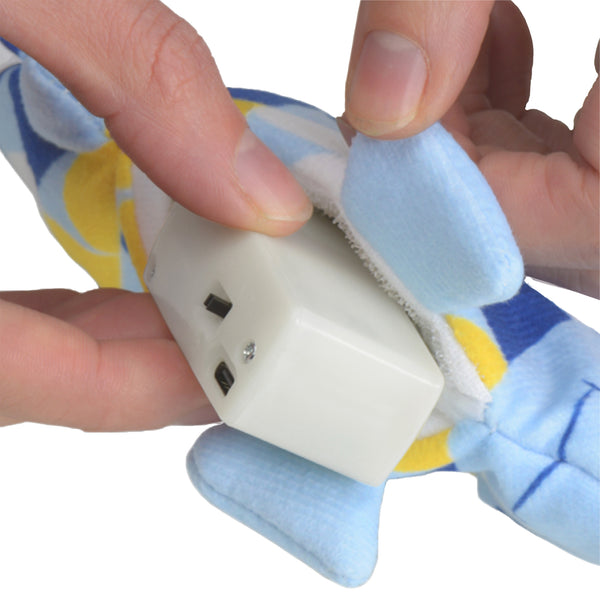 Jouet pour chats interactif Catit Groovy, poisson, bleu