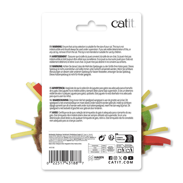 Jouet pour chats Catit, taco en peluche