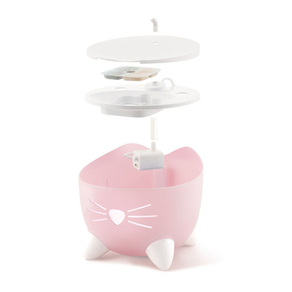 Abreuvoir pour chat PIXI, rose, 2,5 l