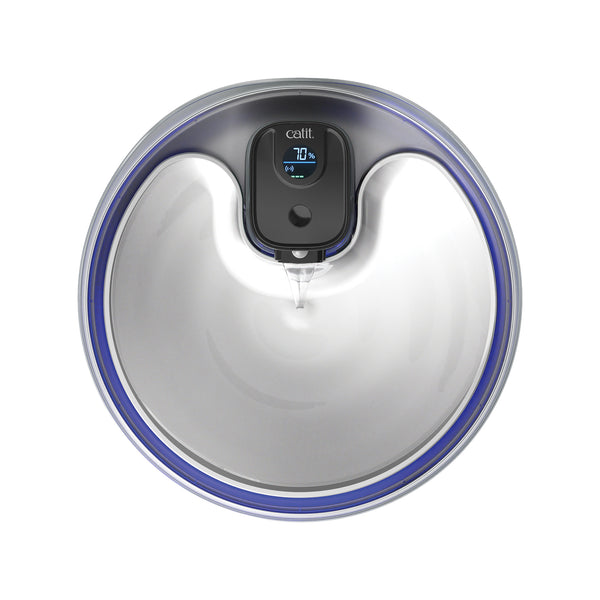 Abreuvoir sans fil PIXI en acier inoxydable avec clarificateur uvc, 5 l
