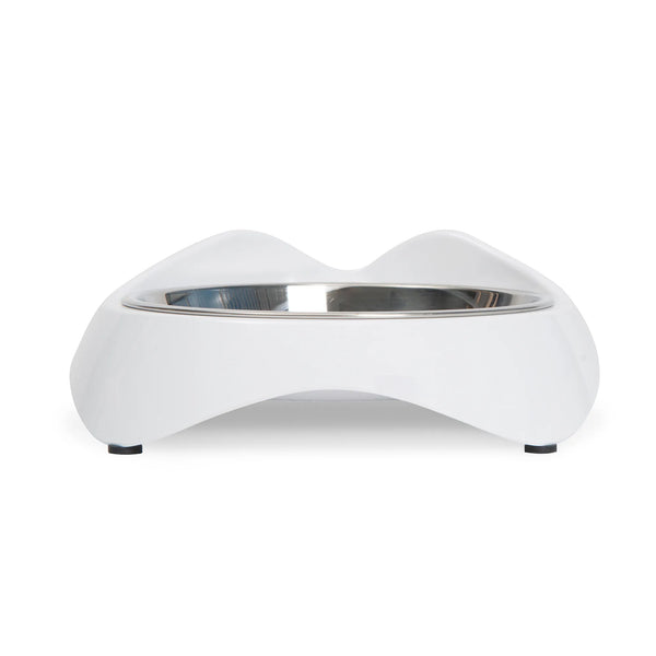 Bol de nourrissage pour chatsCatit PIXI, simple, blanc