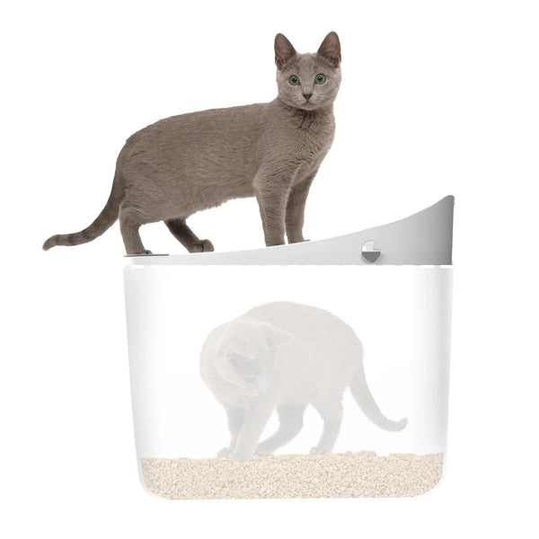 Bac à litière pour chats Catit PIXI avec ouverture sur le dessus