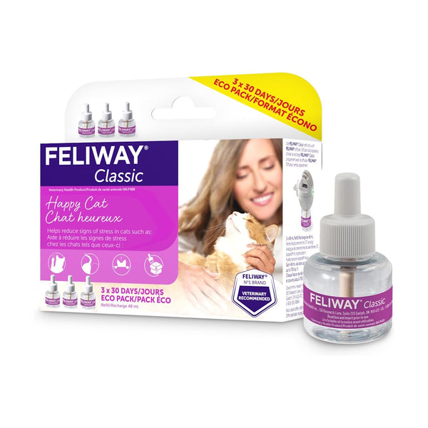 Feliway Classic recharge 30 jours pour diffuseur 48ml