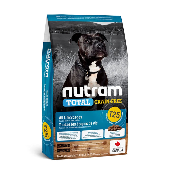 Nourriture pour chien sans grains TOTAL (T25), saumon & truite 25 lb