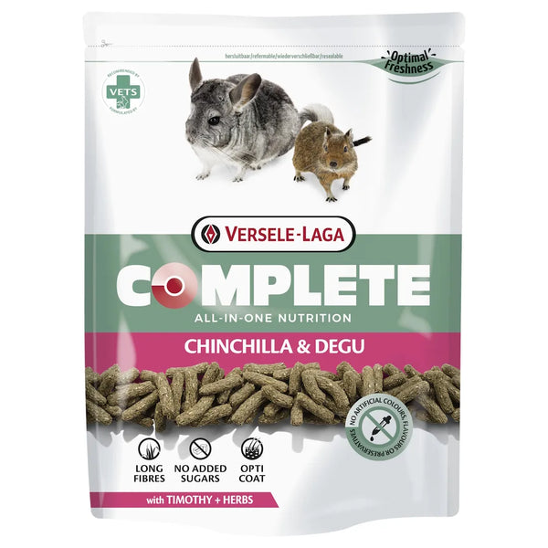 Complete nourriture pour Chinchilla et Degus
