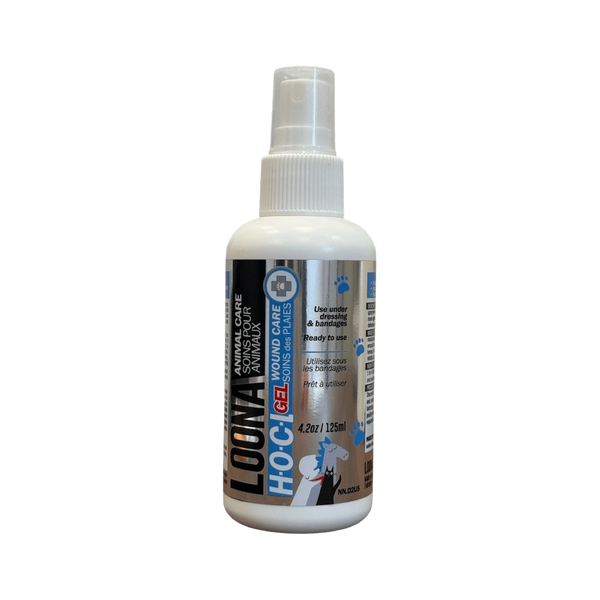 Solution antiseptique pour plaies H.O.C.L. pour animaux en gel 125 ml