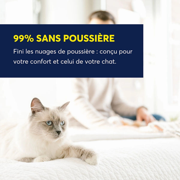 Litière agglomérante OdourLock légère en boîte 5 kg