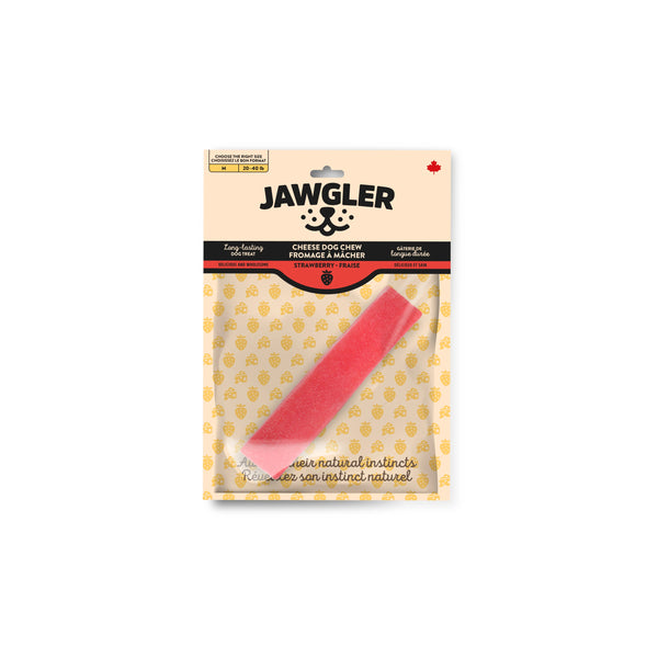 Gâterie de fromage à mâcher pour chiens - fraise