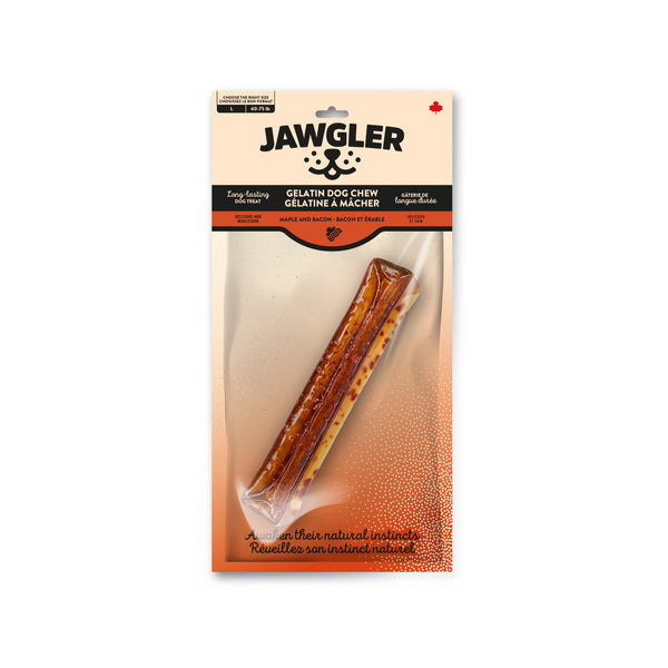 Gâterie de gélatine à mâcher pour chiens - bacon & érable