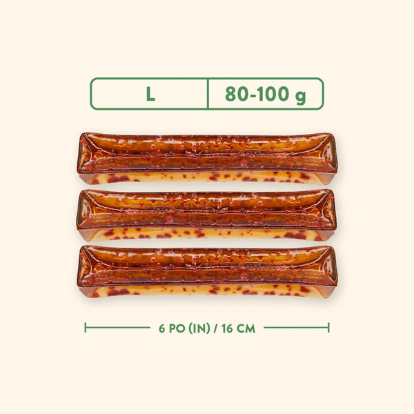Gâterie pour chien - Gélatine à mâcher - bacon & érable paquet de 3 unités