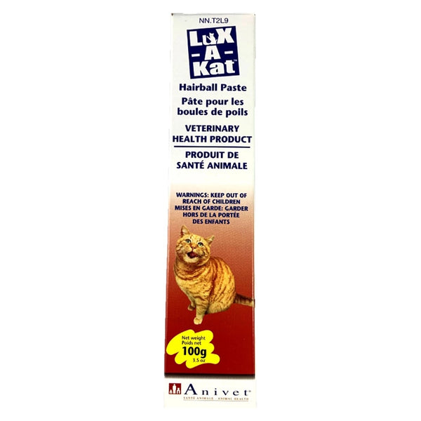 Pâte laxative pour boules de poils pour chat et chien 100 g