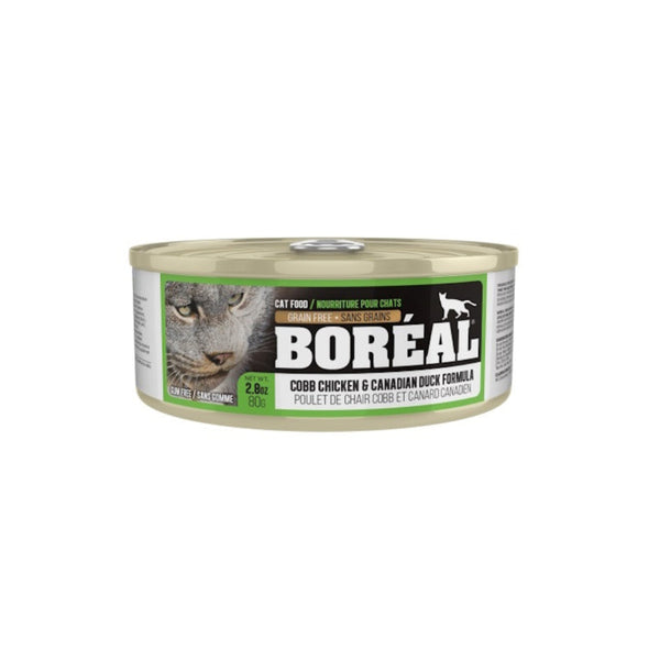 Conserve pour chat, poulet cobb & canard canadien 80 g