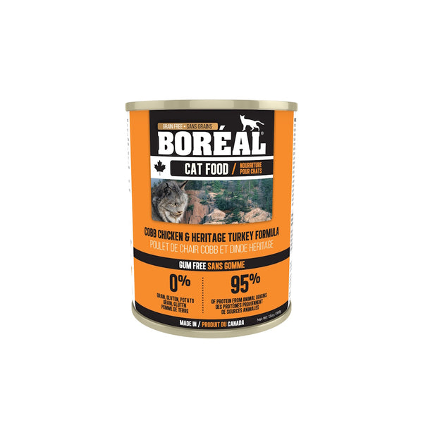 Conserve pour chat, poulet cobb & dinde heritage